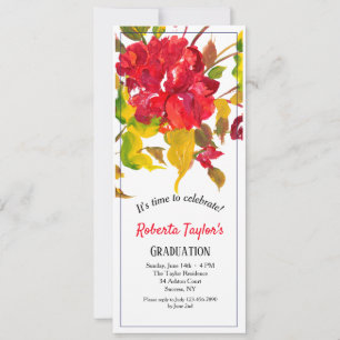 Explosão do convite vermelho