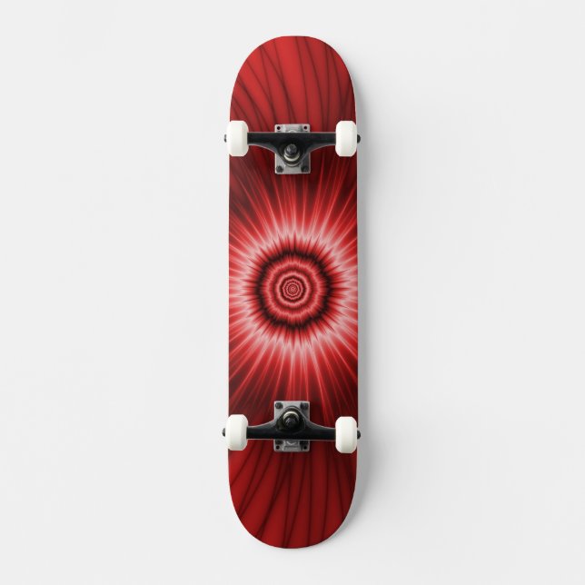 Explosão vermelha de skate (Frente)