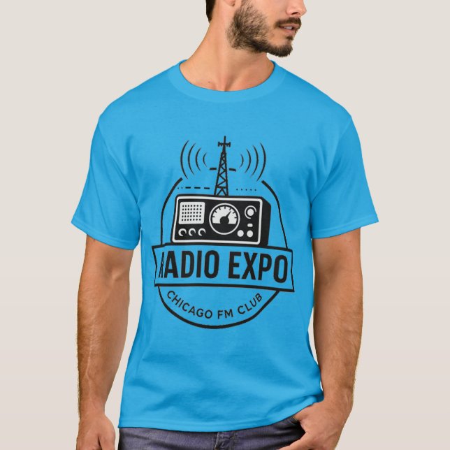 Expo de rádio T-Shirt (Frente)