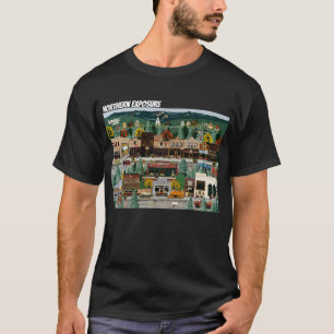 "Exposição ao Norte" ~ Roslyn, Washington T-Shirt