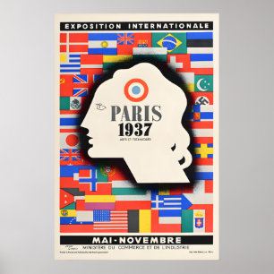 Exposição de Paris de 1937 - Impressões de Cartaze