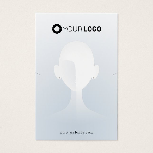 Expositor de brincos de logotipo personalizado ret (Frente)