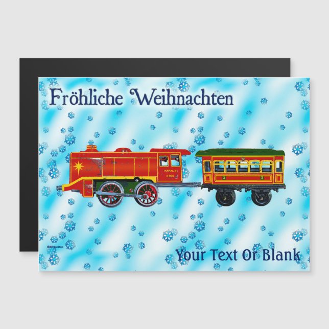 Express de Natal - Fröhliche Weihnachten (Frente/Verso)