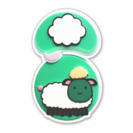 Expresse-se com os adesivos Sheep