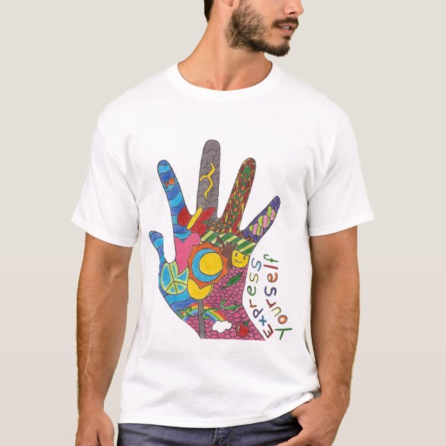 Expresse-se t-shirt (Frente)