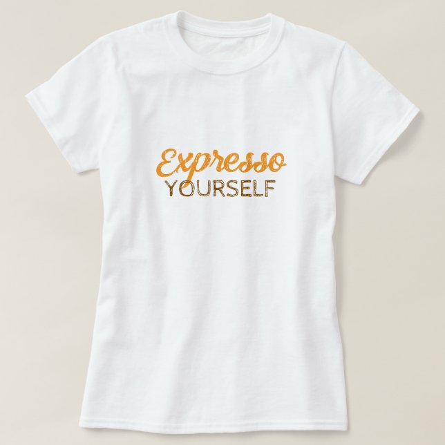 Expresse-se T-Shirt (Frente do Design)