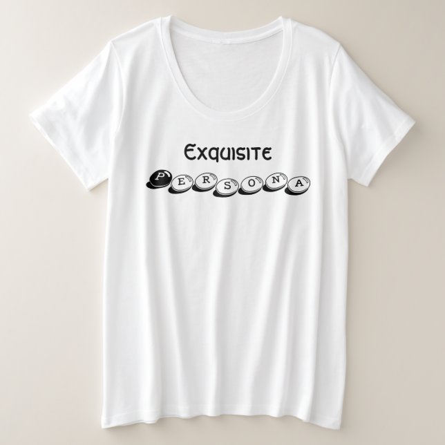 Exquisite Persona T-Shirt (Frente do Design)