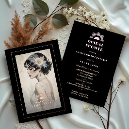 Exquisite Vintage Retro 20s Bride Bridal Shower