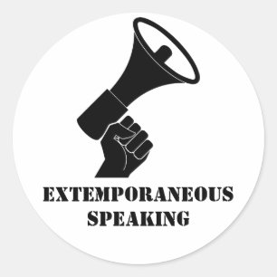 Extemporaneous falando 20 etiquetas do ct