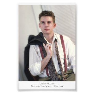 Extensão de Foto com Legenda de Retrato Personaliz