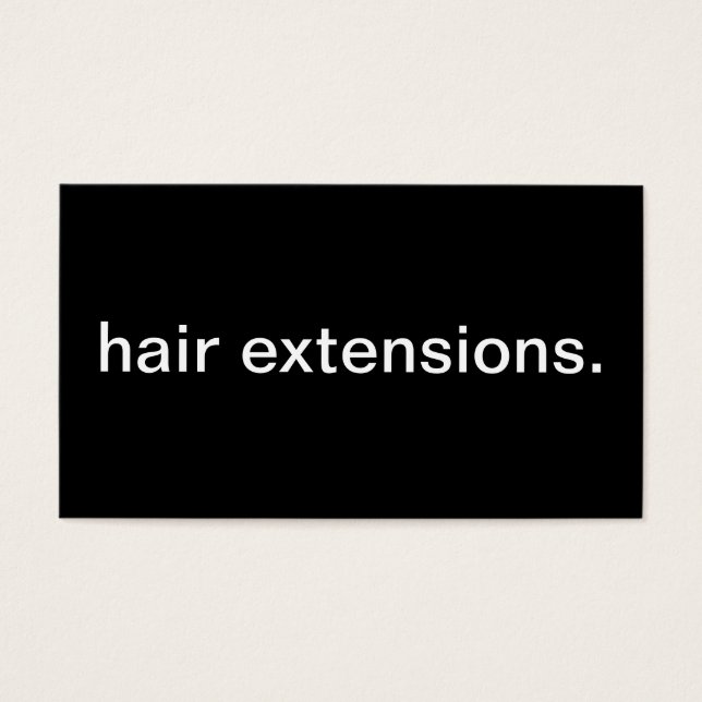 Extensões do cabelo (Frente)