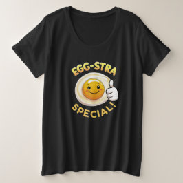 🥚 Extra Especial – Camiseta de Ovo Engraçado e Fo