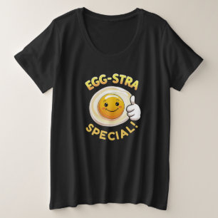 🥚 Extra Especial – Camiseta de Ovo Engraçado e Fo