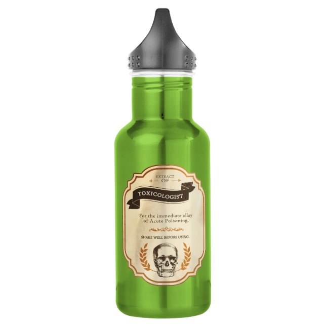 Extrato de Garrafa de Água de Toxicologista (Esquerda)