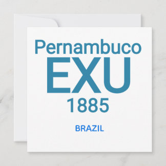 Exu brasilien Pernambuco 1885