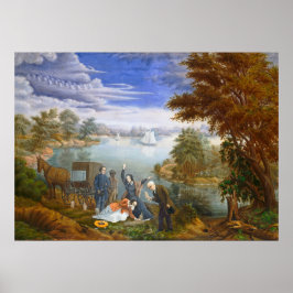 Exumação - Poster de Belas Artes do Parque Linton