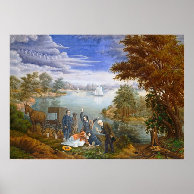 Exumação - Poster de Belas Artes do Parque Linton (Frente)