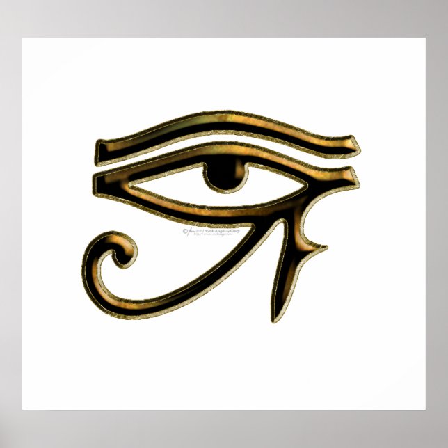 Eye of Horus Poster (Frente)