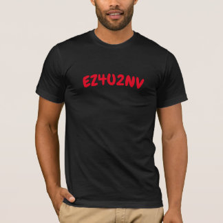 EZ4U2NV Fácil para você vislumbrar camisa