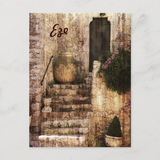 Eze, Provença cartão postal
