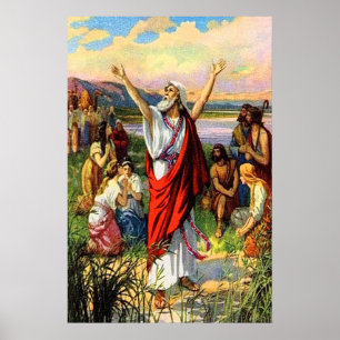 Ezra 8 Ezra Prays para o poster da ajuda do deus