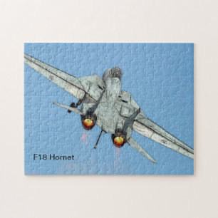 F18 Quebra-cabeça Hornet