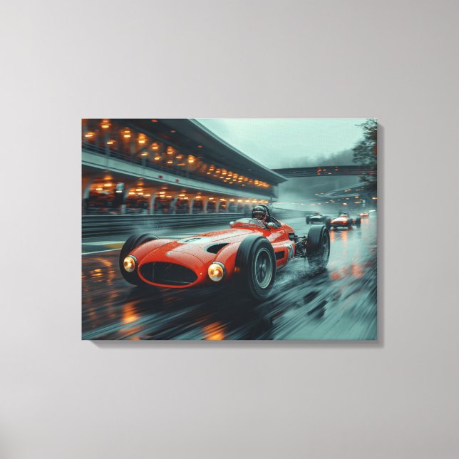 F1 Dreams 001 - Stretch Canvas Print (Impressão de (Frente)