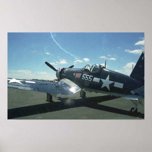 F4U-1 Corsair Poster (Frente)