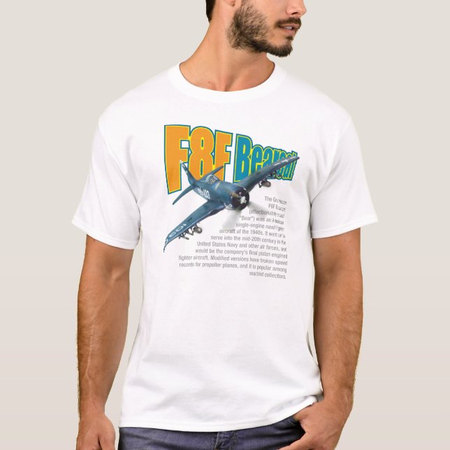 "F8F Bearcat " T-shirt (Frente)