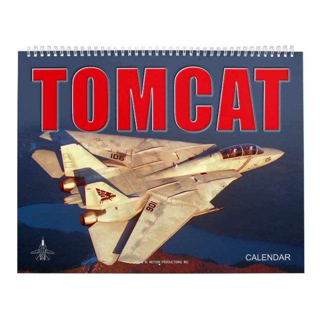 F-14 Calendário TOMCAT "WING SWING" (Capa)
