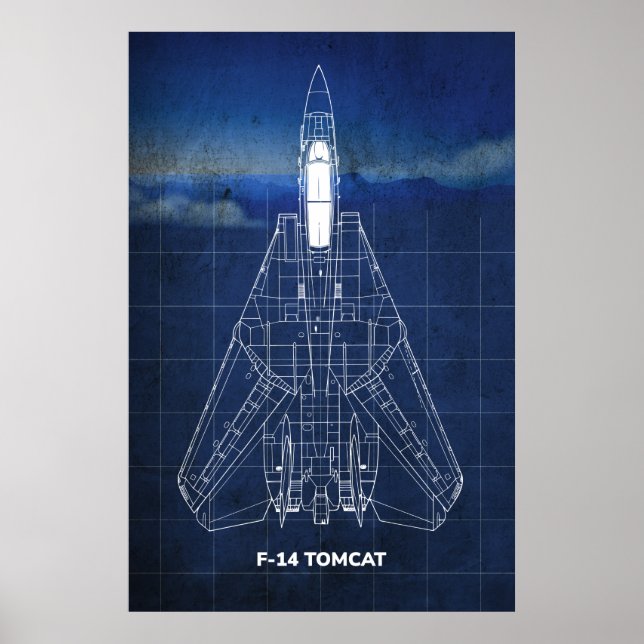 F-14 Tomcat Poster (Frente)