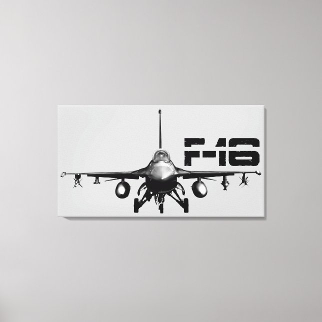 F-16 Canvas Falcão de Luta (Frente)
