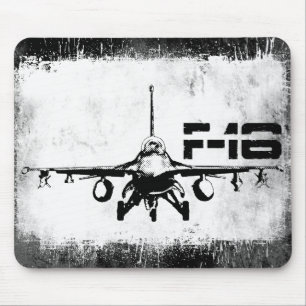 F-16 falcão de combate Mousepad