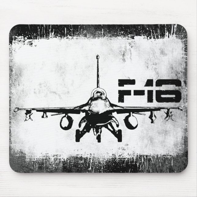 F-16 falcão de combate Mousepad (Frente)