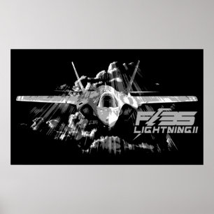 F-35 impressão do relâmpago II