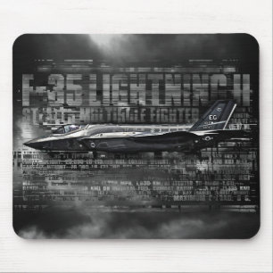 F-35 relâmpago II Mousepad