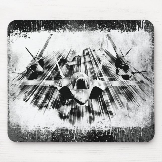 F-35 relâmpago II Mousepad (Frente)