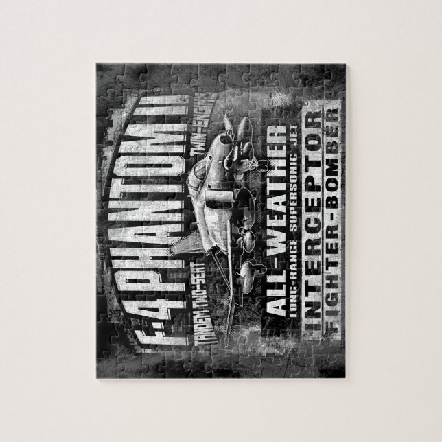 F-4 quebra-cabeça do quebra-cabeça de serra de (Vertical)