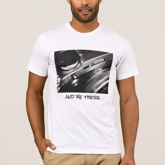 f/8 e esteja lá t-shirt (Frente)