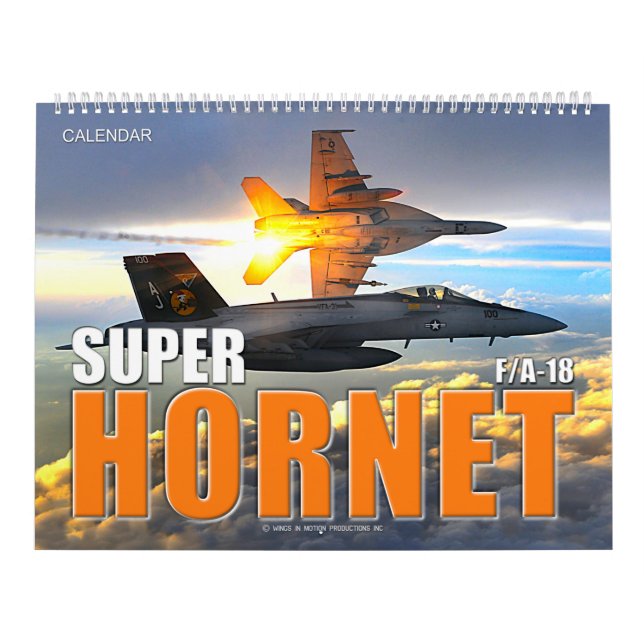 F/A-18 Calendário SUPER HORNET (Capa)