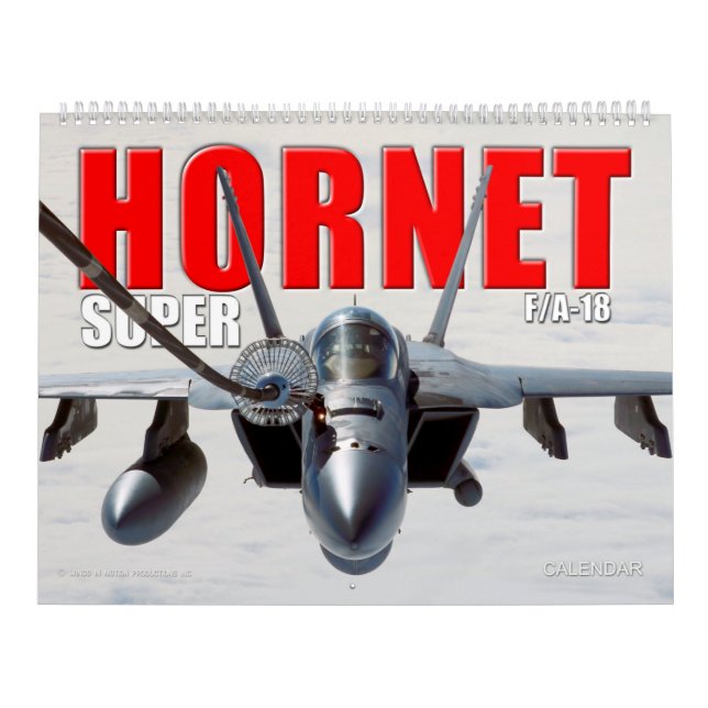 F/A-18 CALENDÁRIO SUPER HORNET (Capa)