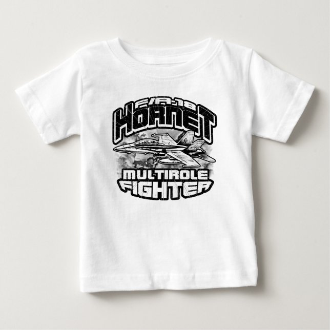 F/A-18 Hornet Baby Romper T-Shirt (Frente)