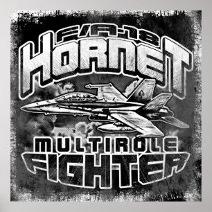 F/A-18 Poster Hornet
