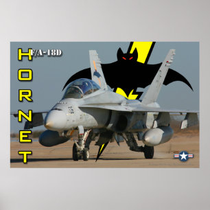 F/A-18D Poster Hornet
