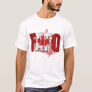F.A.F.O Canadian Flag T-Shirt