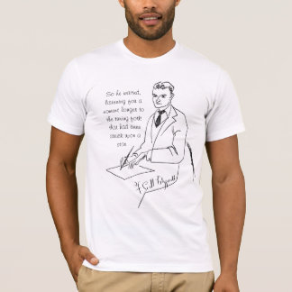 F. Scott Fitzgerald Basic Dark T-Shirt