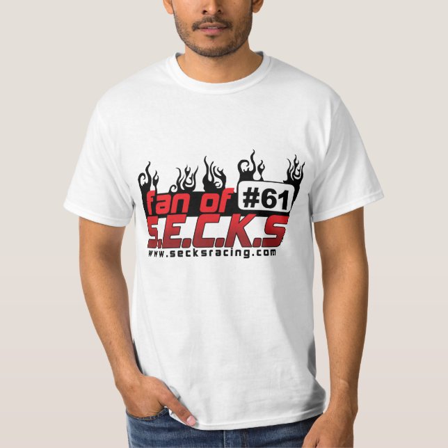 Fã do t-shirt de Secks #61 (Frente)