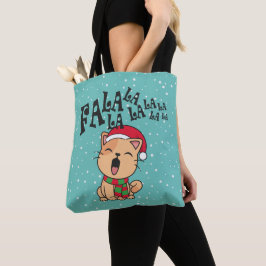Fa La La La La La Natal Cantando | Tote Bag