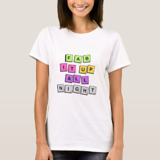 Fab-up da camiseta feminina