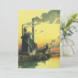 Fábrica Comercial Vintage, Fabricação em um Cais